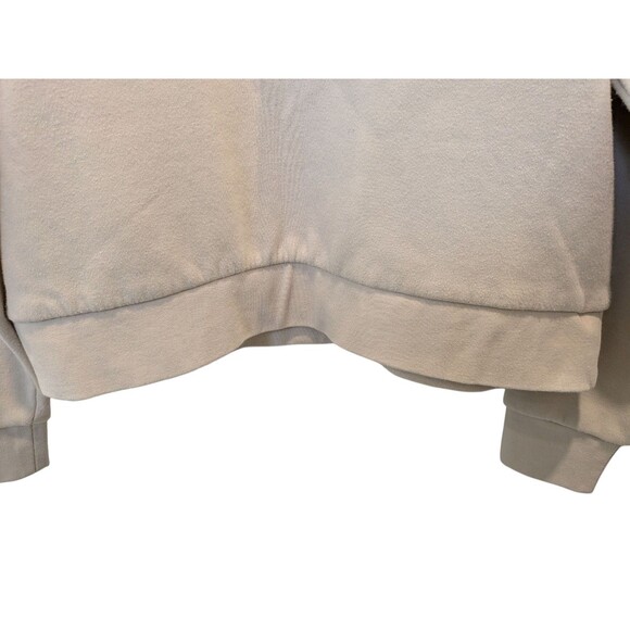 Nintendo Mario Coin Hoodie New York Store Exclusive Tan Medium Unisex Pullover - Picture 10 of 12